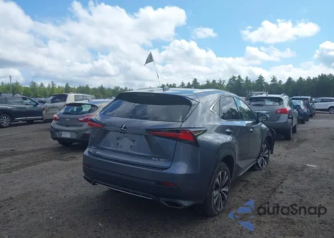 2021 Lexus Nx 300 F Sport из США, поврежденный, VIN JTJSARDZ4M2237293